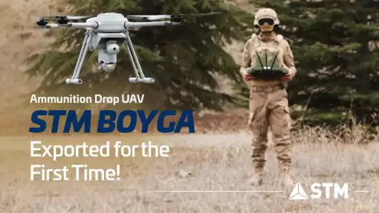 BOYGA, Türkiye's Ammunition Drop UAV, Exported for the First Time 